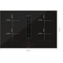 SIEMENS ED870HQ26E - iQ500 DIAMONDPROTECT, ASPIRANTE PIANO COTTURA, COMBIZONE, W-LAN, 80 CM