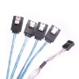 Silverstone CPS05 0,5 m Nero, Blu, Bianco (SST-CPS05)