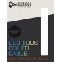 Glorious Gaming Coiled Nero 1,37 m (GLO-CBL-COIL-BLACK)