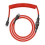 Glorious Gaming Coiled Rosso 1,37 m (GLO-CBL-COIL-RED)
