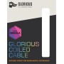 Glorious Gaming Coiled Viola 1,37 m (GLO-CBL-COIL-NEBULA)