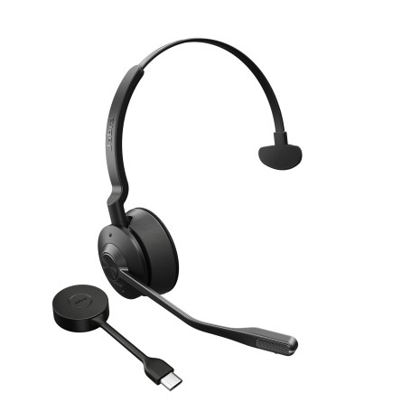 Jabra Engage 55 Auricolare Wireless A Padiglione Ufficio Bluetooth Base di ricarica Nero (9553-435-111)