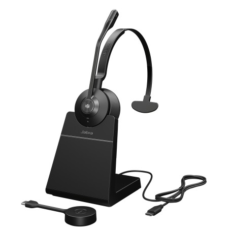 Jabra Engage 55 Auricolare Wireless A Padiglione Ufficio Bluetooth Base di ricarica Nero (9553-475-111)