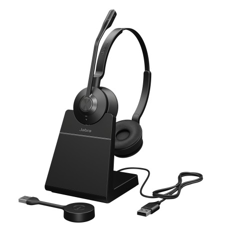 Jabra Engage 55 Auricolare Wireless A Padiglione Ufficio Bluetooth Base di ricarica Nero (9559-415-111)