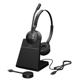 Jabra Engage 55 Auricolare Wireless A Padiglione Ufficio Nero, Titanio (9559-435-111)