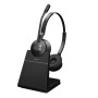 Jabra Engage 55 Auricolare Wireless A Padiglione Ufficio Nero, Titanio (9559-435-111)
