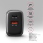 Axagon ACU-PQ67D Caricabatterie per dispositivi mobili Universale Nero, Grigio AC Ricarica rapida Interno