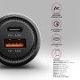 Axagon PWC-PQ48 Caricabatterie per dispositivi mobili Universale Nero Accendisigari Ricarica rapida Auto