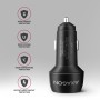 Axagon PWC-PQ48 Caricabatterie per dispositivi mobili Universale Nero Accendisigari Ricarica rapida Auto