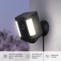 Ring Spotlight Kamera Plus Scatola Telecamera di sicurezza IP Esterno 1920 x 1080 Pixel Soffitto/muro (8SH1S2-BEU0)
