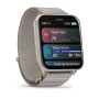 Garmin Venu X1 5,08 cm (2") AMOLED Digitale 448 x 486 Pixel Touch screen Oro, Titanio Wi-Fi GPS (satellitare) (010-02980-09)