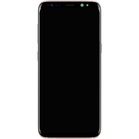 Samsung G950F Galaxy S8 - Original Ersatzteil - LCD Display / Touchscreen mit Rahmen - Pink (GH97-20457E)