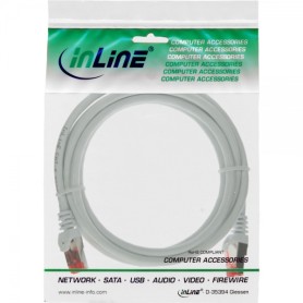 InLine 4043718120482 cavo di rete Bianco 3 m Cat6 S/FTP (S-STP) (4043718120482) (76403W)