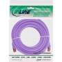 InLine 5m S-STP/PIMF Cat.6 cavo di rete Porpora Cat6 S/FTP (S-STP) (76405P)