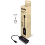 CLUB3D CAC-1520 replicatore di porte e docking station per laptop Cablato USB 3.2 Gen 1 (3.1 Gen 1) Type-C Nero