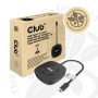 CLUB3D CSV-1550 replicatore di porte e docking station per laptop Cablato USB 3.2 Gen 1 (3.1 Gen 1) Type-C Nero
