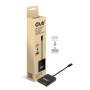 CLUB3D CSV-1555 cavo e adattatore video 1,5 m USB tipo-C 2 x DisplayPort Nero
