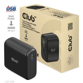 CLUB3D CAC-1908 Caricabatterie per dispositivi mobili Comandi di gaming, Computer portatile, Telefono cellulare, Computer portat (CAC-1908EU)