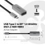 CLUB3D CAC-1567 adattatore grafico USB 7680 x 4320 Pixel Nero, Argento