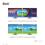 CLUB3D CSV-7220 cavo e adattatore video 1 m DisplayPort HDMI + DisplayPort Grigio