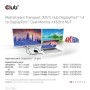 CLUB3D CSV-7220 cavo e adattatore video 1 m DisplayPort HDMI + DisplayPort Grigio