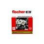 Fischer 564172 ancoraggio a vite e tassello 25 pz Kit di gancio a vite e tasselli a muro