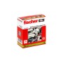 Fischer 564172 ancoraggio a vite e tassello 25 pz Kit di gancio a vite e tasselli a muro