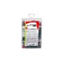 Fischer 563577 ancoraggio a vite e tassello 128 pz Kit di gancio a vite e tasselli a muro