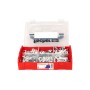 Fischer 563578 ancoraggio a vite e tassello 228 pz Kit di gancio a vite e tasselli a muro