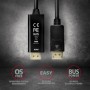 Axagon RVD-HI14C2 cavo e adattatore video 1,8 m HDMI tipo A (Standard) DisplayPort Nero