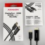 Axagon RVD-HI14C2 cavo e adattatore video 1,8 m HDMI tipo A (Standard) DisplayPort Nero