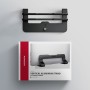 Axagon STND-VB Vertikaler Laptop-Ständer, einstellbare Breite, Aluminium Supporto per laptop e tablet Nero 43,9 cm (17.3")