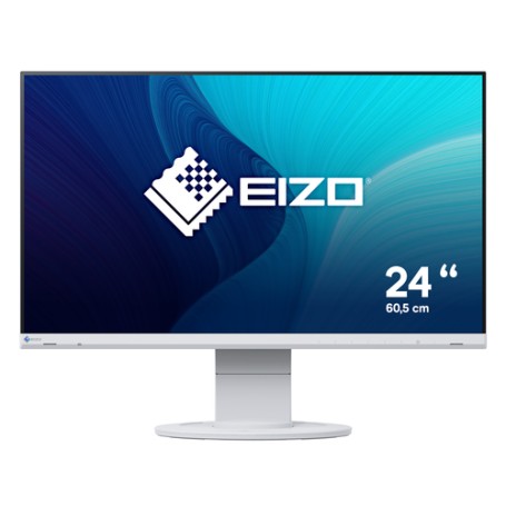 EIZO FlexScan EV2460-WT LED display 60,5 cm (23.8") 1920 x 1080 Pixel Full HD Bianco (EV2460-WT)