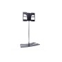 ITB STAND 600X400 H 1600 BLACK BASE 190,5 cm (75") Pavimento Nero (ER038442)