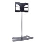 ITB STAND 600X400 H 1600 BLACK BASE 190,5 cm (75") Pavimento Nero (ER038442)