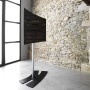 ITB STAND 600X400 H 1600 BLACK BASE 190,5 cm (75") Pavimento Nero (ER038442)