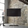 ITB STAND 600X400 H 1600 BLACK BASE 190,5 cm (75") Pavimento Nero (ER038442)