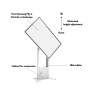 Multibrackets 9097 Supporto per display espositivi 2,54 m (100") Bianco (MB9097)