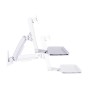 Multibrackets 4351 base e supporto per PC/workstation All-in-One 11,5 kg Bianco 38,1 cm (15") 68,6 cm (27") (MB4351)