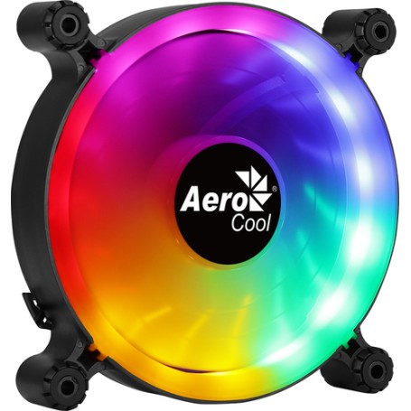 Aerocool Spectro 12 FRGB Case per computer Ventilatore 12 cm Nero, Translucent 1 pz (ACF3-NA10217.11)