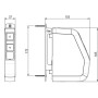 HOMEPILOT RolloTron accessorio saracinesca/persiana Avvolgitore Bianco (10162330)