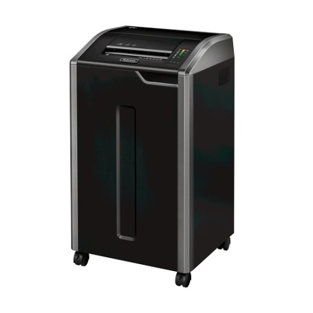 Fellowes 425Ci distruggi documenti Triturazione incrociata 30 cm Nero, Argento (4698001)
