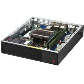 Supermicro SYS-E200-12A-8C sistema barebone per server Intel SoC BGA 2106 Mini-ITX Nero