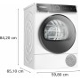 Bosch Serie 8 WQB245B0IT Asciugatrice a pompa di calore 9 kg Bianco