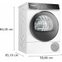 Bosch Serie 8 WQB245B0IT Asciugatrice a pompa di calore 9 kg Bianco