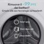 Candy ProWash 500, Lavatrice Carica Frontale 9 KG, 20% più efficente della classe A, 1400 giri, Bianco, Inverter, Vapore, Wi-Fi (31020456)