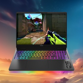HP OMEN MAX Gaming Laptop 16-ak0000nlx Copilot+ PC AMD Ryzen AI 9 375 Computer portatile 40,6 cm (16") WQXGA 32 GB DDR5-SDRAM NV (D8ZV7EA#ABZ)