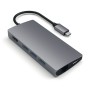 Satechi Multi-Port Adapter V2 Dock st. USB 3.2 Gen 1 (3.1 Gen 1) Type-C 10000 Mbit/s Grigio (ST-TCMA2M)