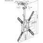Goobay 70824 Supporto TV a parete 139,7 cm (55")