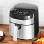 Gastroback Design Air Pro Singolo 3,7 L Indipendente 1300 W Friggitrice ad aria calda Nero, Acciaio inox (42582)